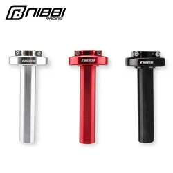 NIBBI Motorcycle CNC Aluminum Accelerator Throttle Twist Grips Handlebars 7/8 Inch Motocross Throttle Assembly for Scooter GY6