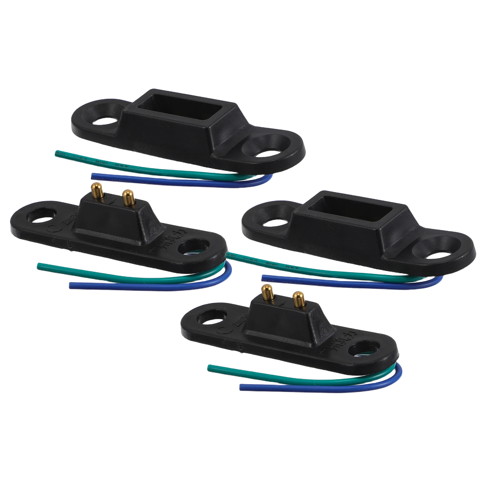 

2 Sets Middle Gate Electrode for Hongguang Sliding Door Contact Auto Parts Accessories Plastic Durable