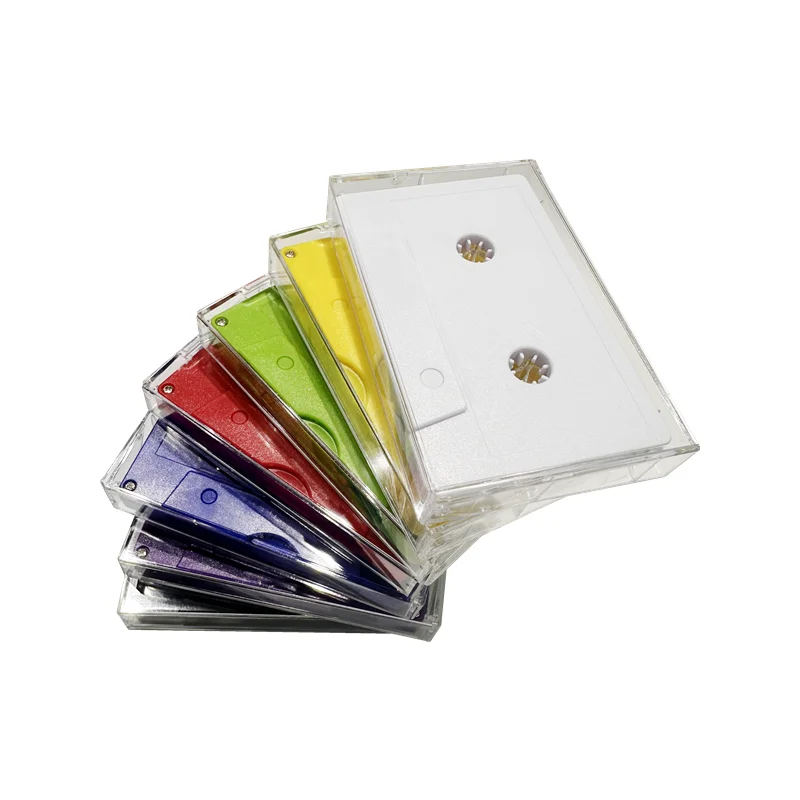 Free Custom Color Printing LOGO Colorful Cassette Tape USB2.0 Flash Drive 4gb 8gb 16gb 32gb 64gb 128gb and Transparent Box