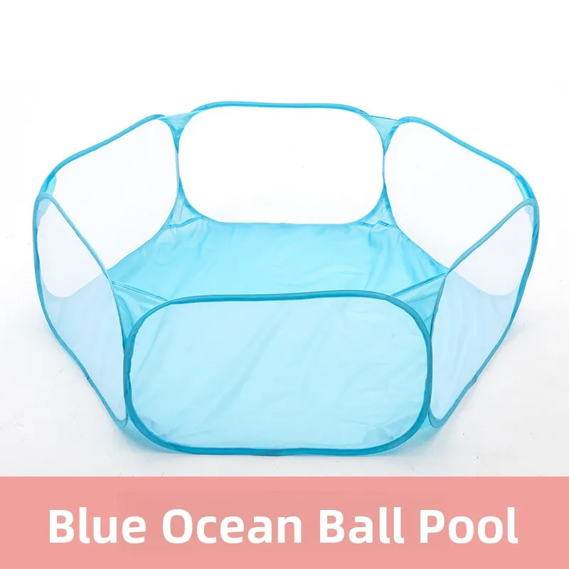 Tente pour enfants bébé océan piscine à balles clôture maison de jouets maison de jeu en filet à Six côtés maison de jeu pliable pour nourrissons et tout-petits