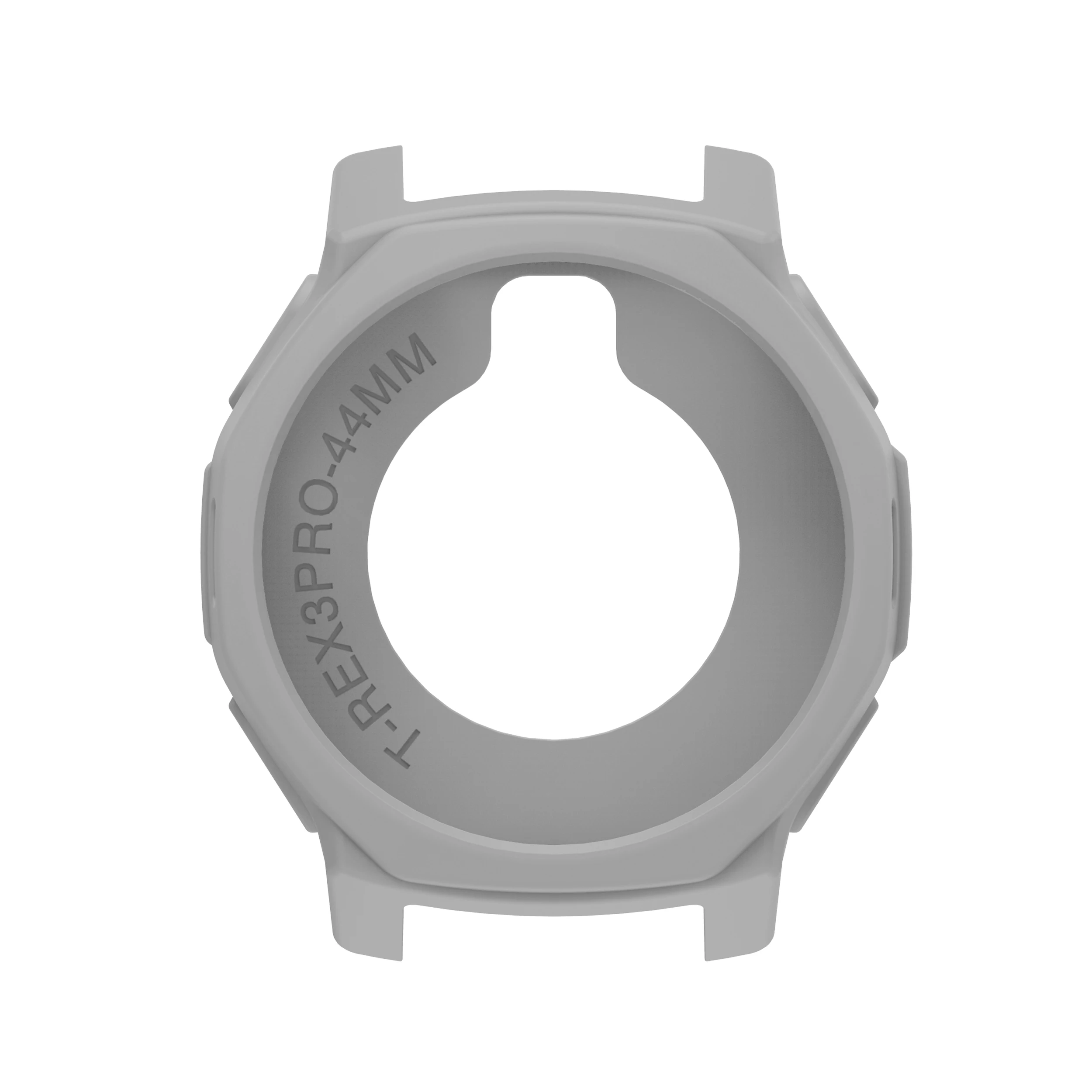 Soft Silicone Watch Case for Amazfit T-Rex 3pro 44mm,Flexible Protective Bumper Cover,Watch Accessory,Snug Fit,Lightweight Cover - view 3