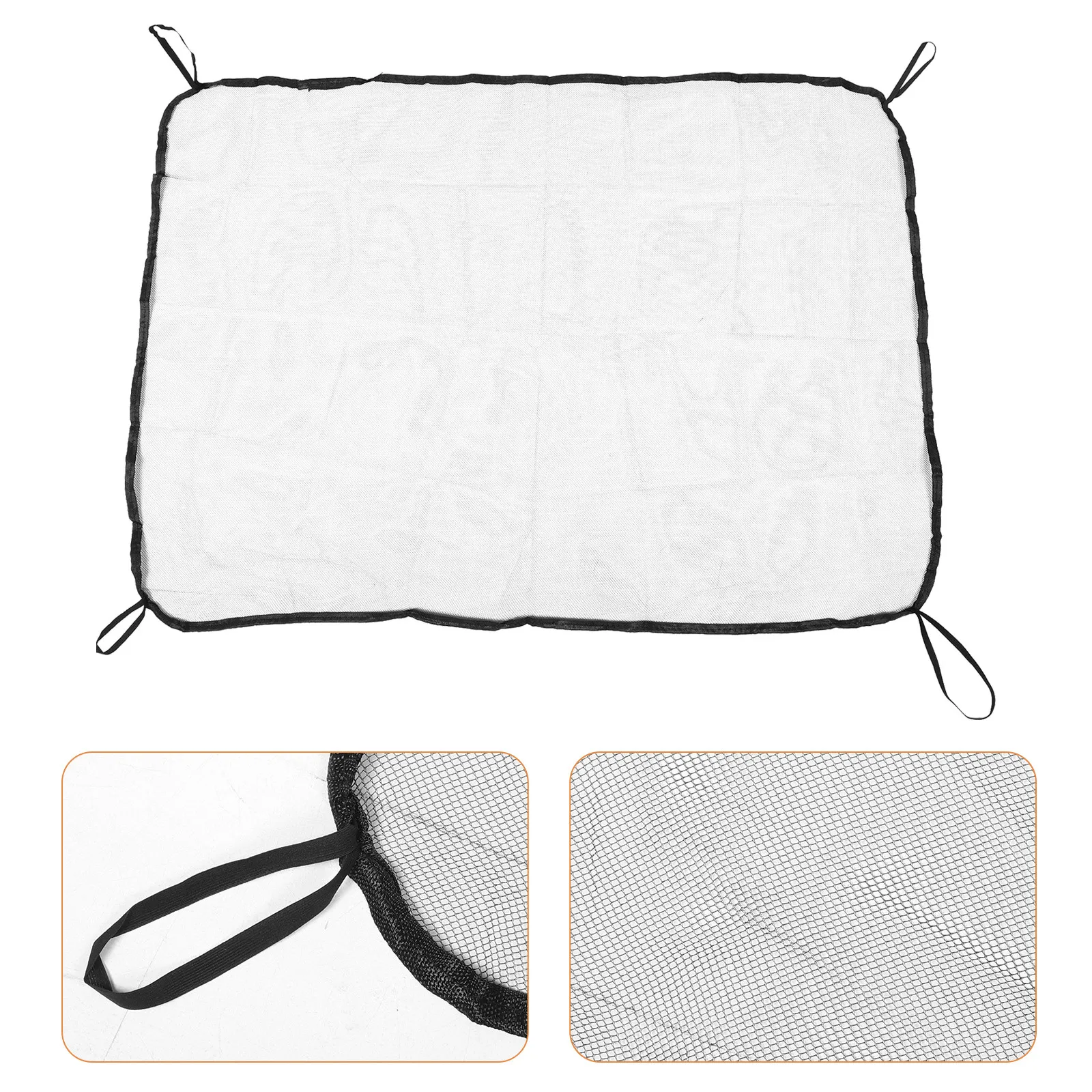 Universal Car Radiator Protective Screen High Density Mesh Net Blocking Fluff Debris Vehicle Grill Guard