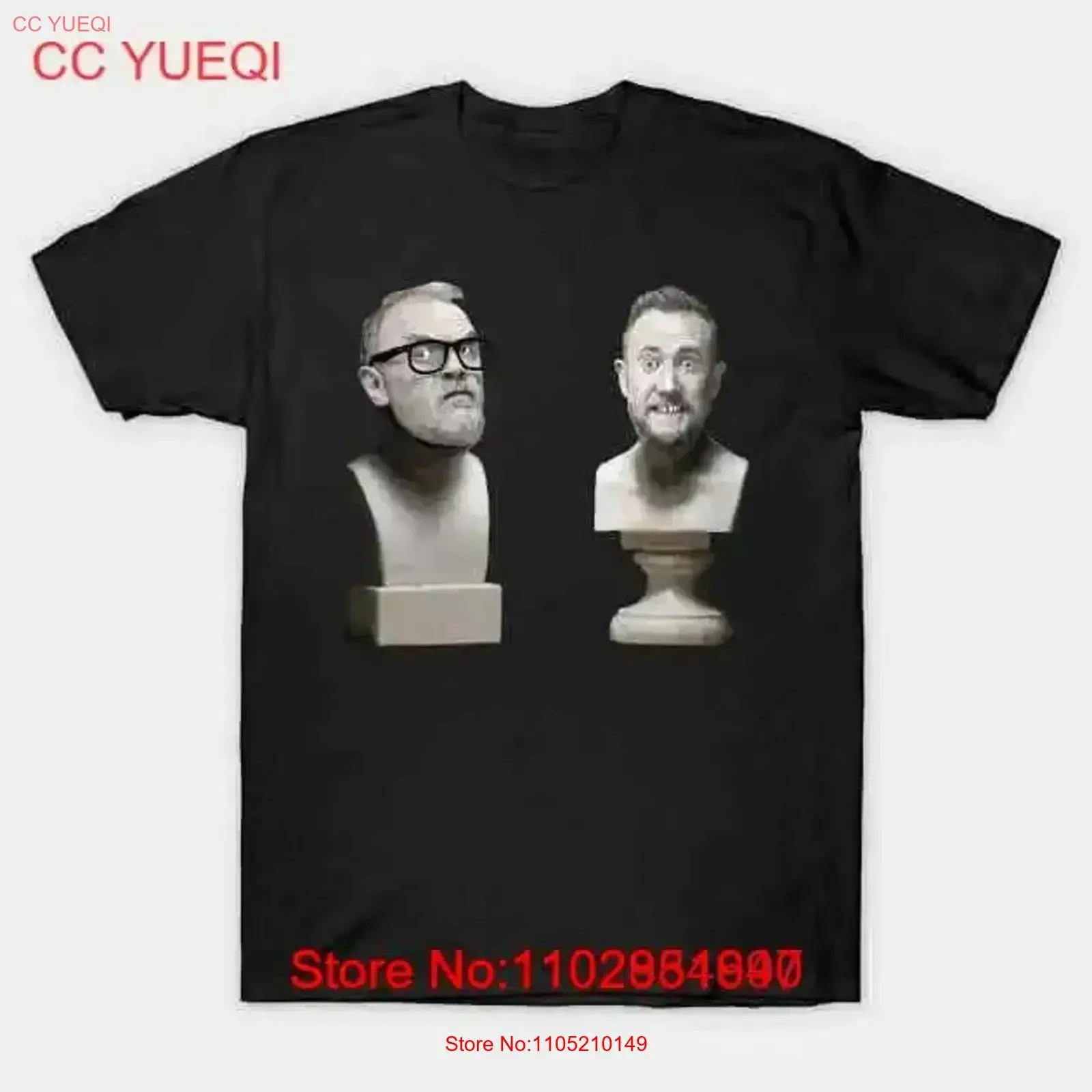 Taskmaster statues Greg Davis Alex Horne T Shirt S 5XL Fast Shipping vintage Washed Versatile designer clothes Breathable