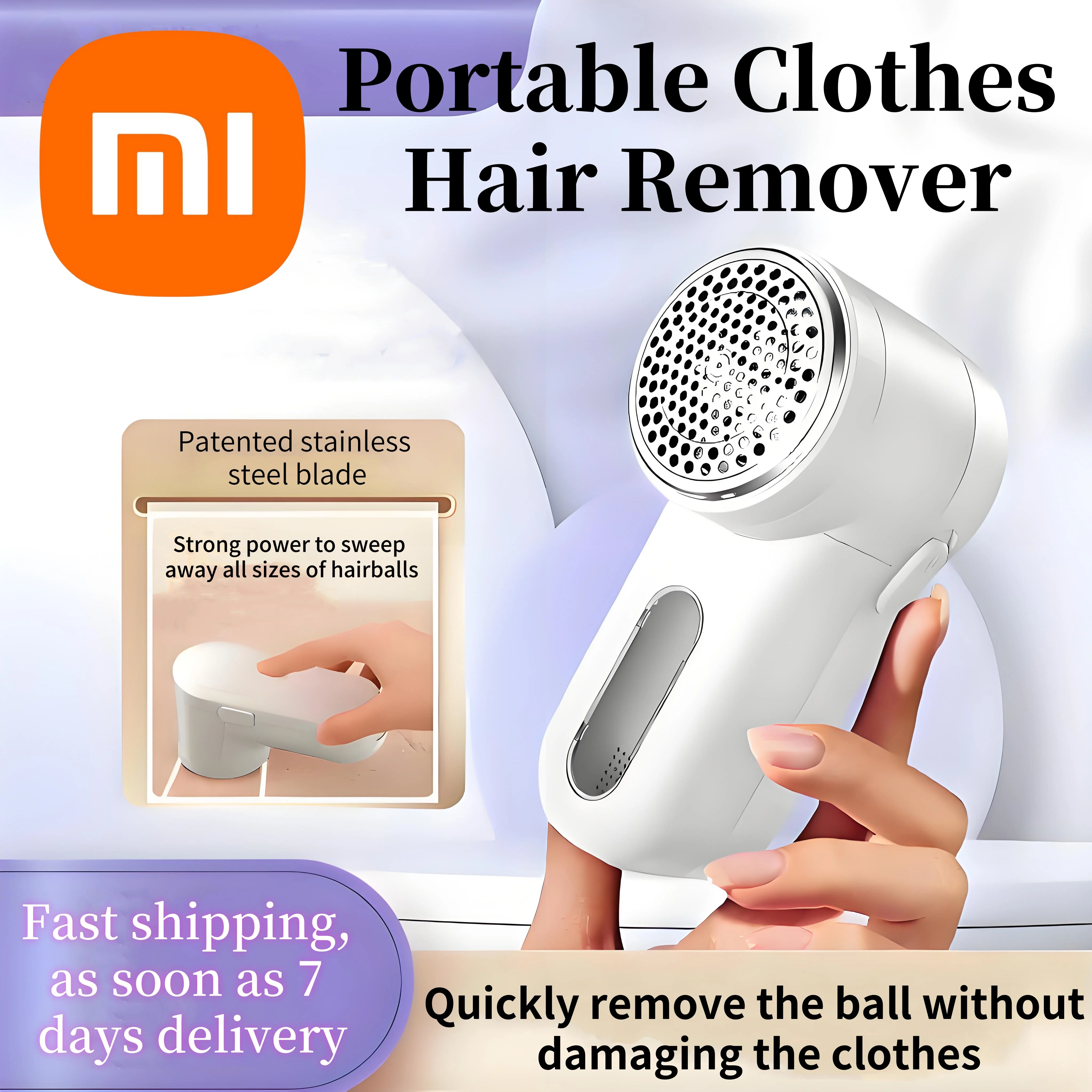 Xiaomi Lint Trimmer Sweater Shaver Household Rechargeable Shaving Machine Pilling Remover Quick Pilling Without Damaging Clothes