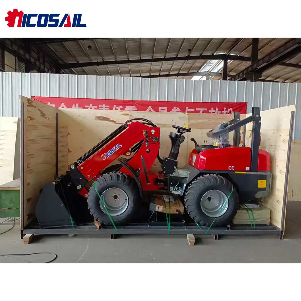 

Hot Sale Skid Steer Loader with Free Shipping - CE & EPA Compliant, Suitable for Industrial Plants & Landscaping
