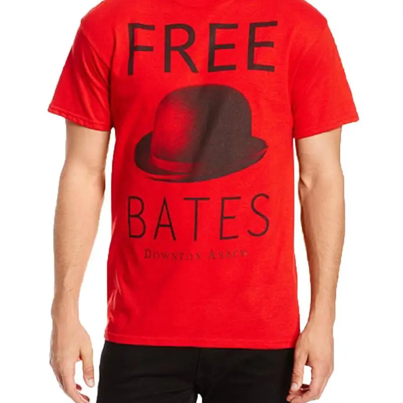 Camiseta oficial para adultos de Downton Abbey Free Him Now, drama romántico de la familia Crawley