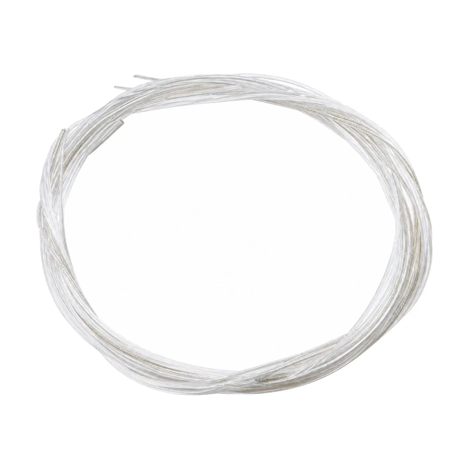 Classical Guitar Six String Set Steel Material Light Color Ball End Fittings for Comfortable Practice Rehearsal and Live Shows