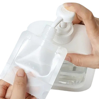 10Pcs 30/50/100ML Thickened Travel Subpackage Cosmetic Lotion Shower Gel Shampoo Portable Facial Cleanser