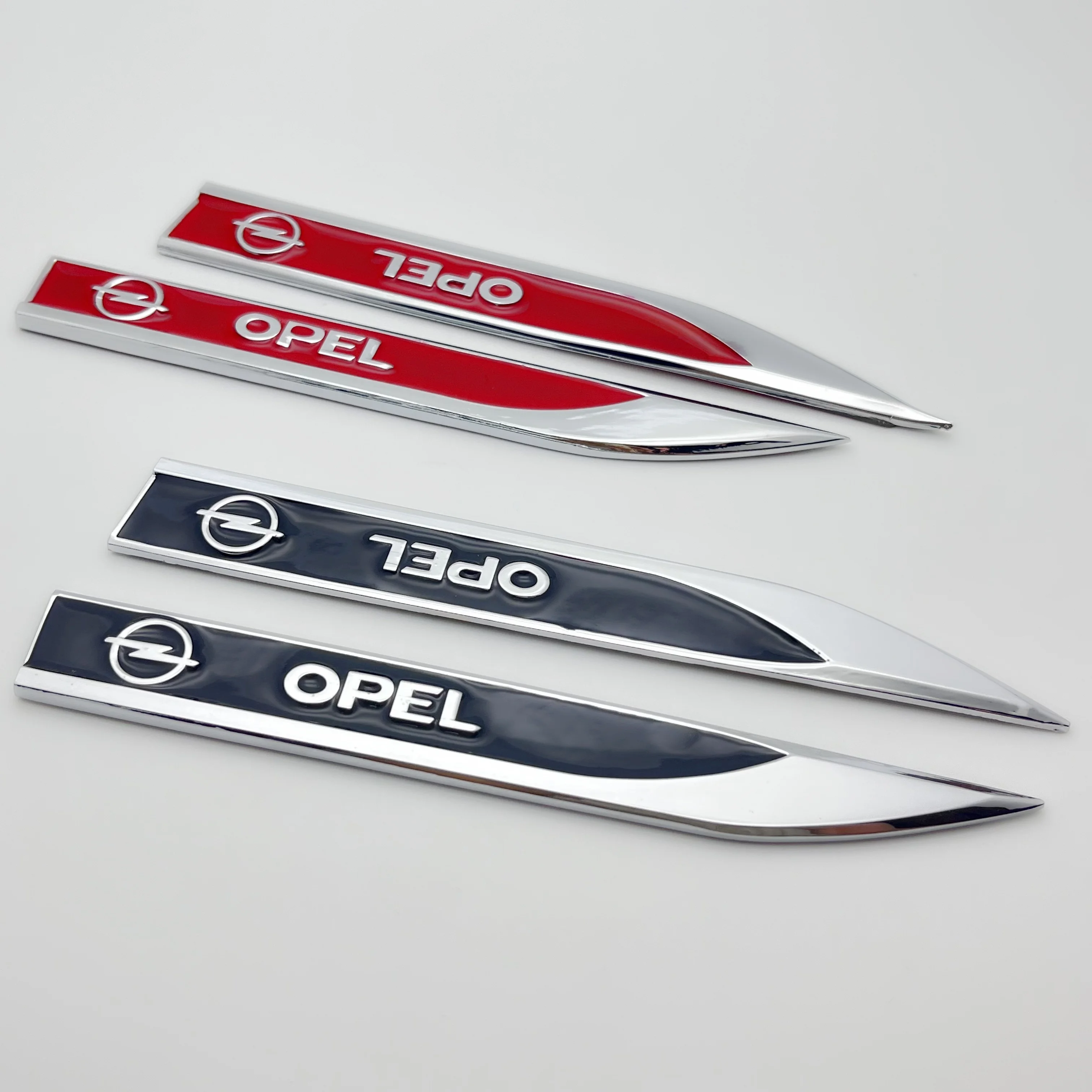 

2pcs/set 3D Metal High-Quality Sticker Car Wing Fender Side Blade Sports Emblem Fit ForOpel Astra Corsa Zafira Meriva Agila Karl
