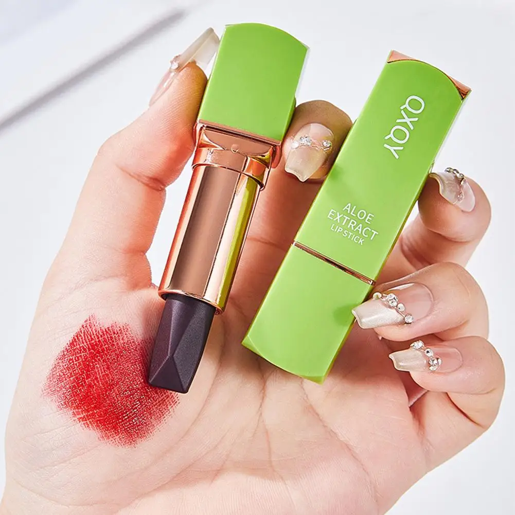 

3Colors Lipstick Color Changing Lip Balm Lasting Moisturizing Waterproof Temperature Moisturizing Lip Balm Change N6F2