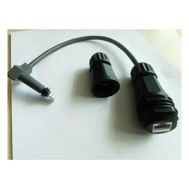 

High Quality-For Starlink V2 RJ45 Adapter Cable Male To Female Adapter Cable Cold-Resistant UV-Resistant Flame-Retardant,For Sta