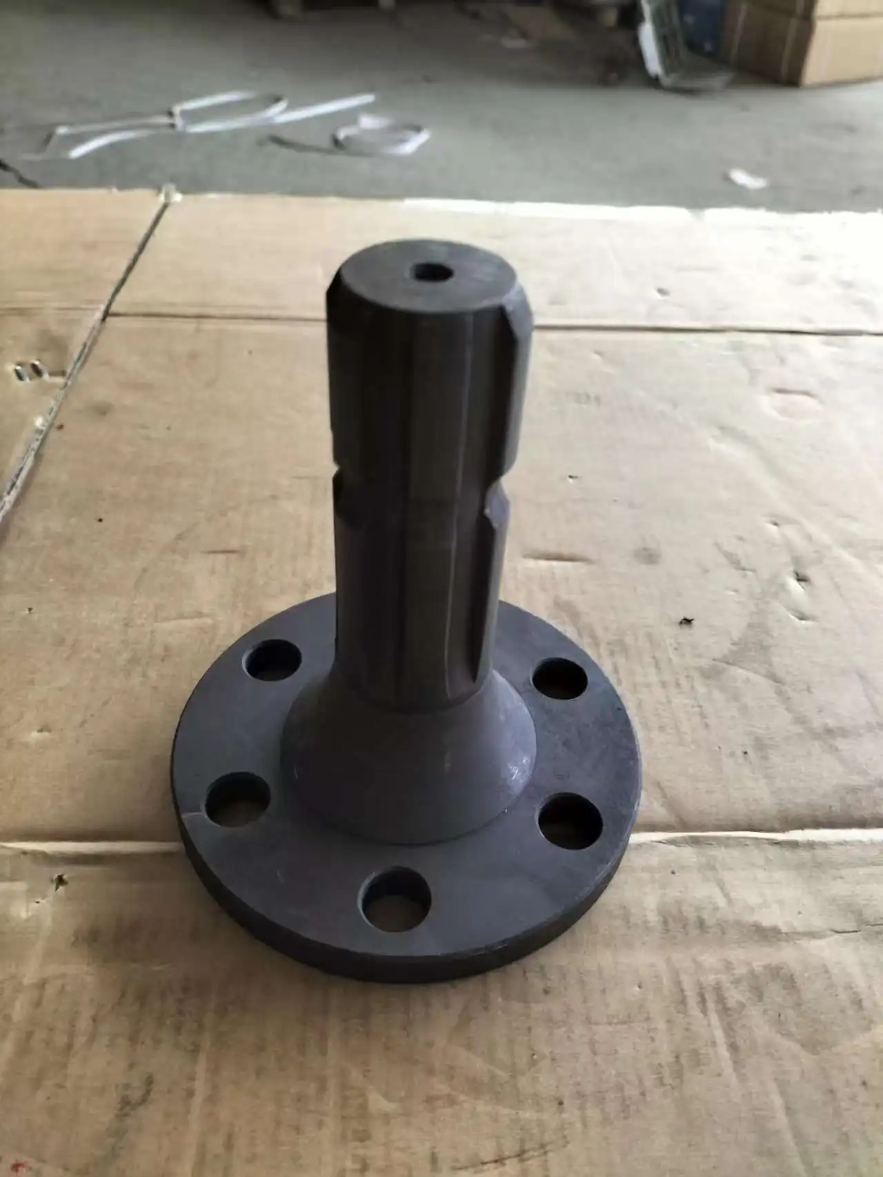 Six-key new OEM power output device, steel gear shaft core component, suitable for agricultural machinery