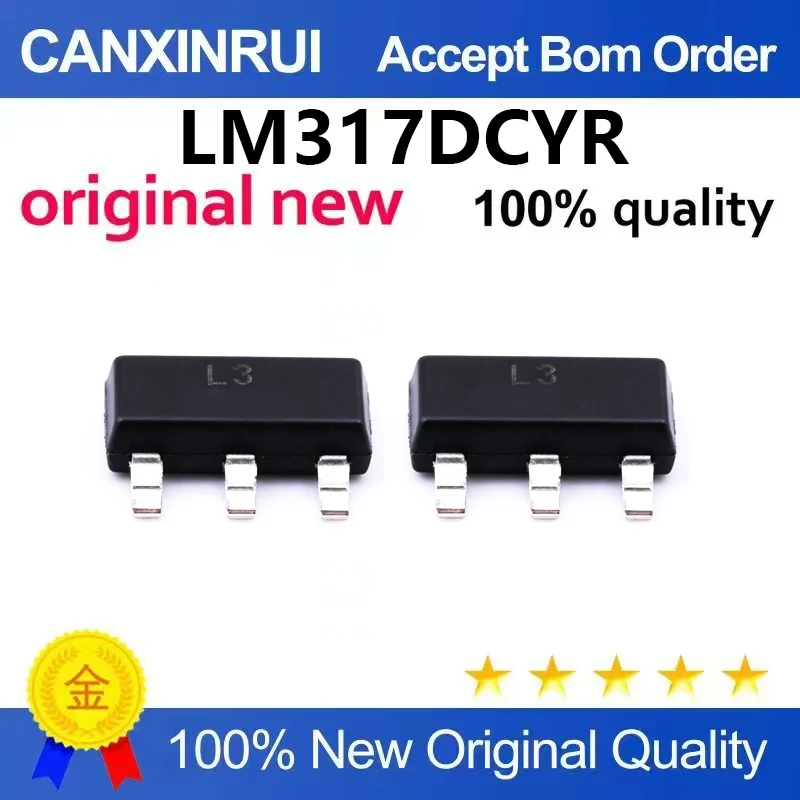 （5pcs-10pcs）Brand new original UMW LM317DCYR SOT-223 3-terminal adjustable voltage regulator chip