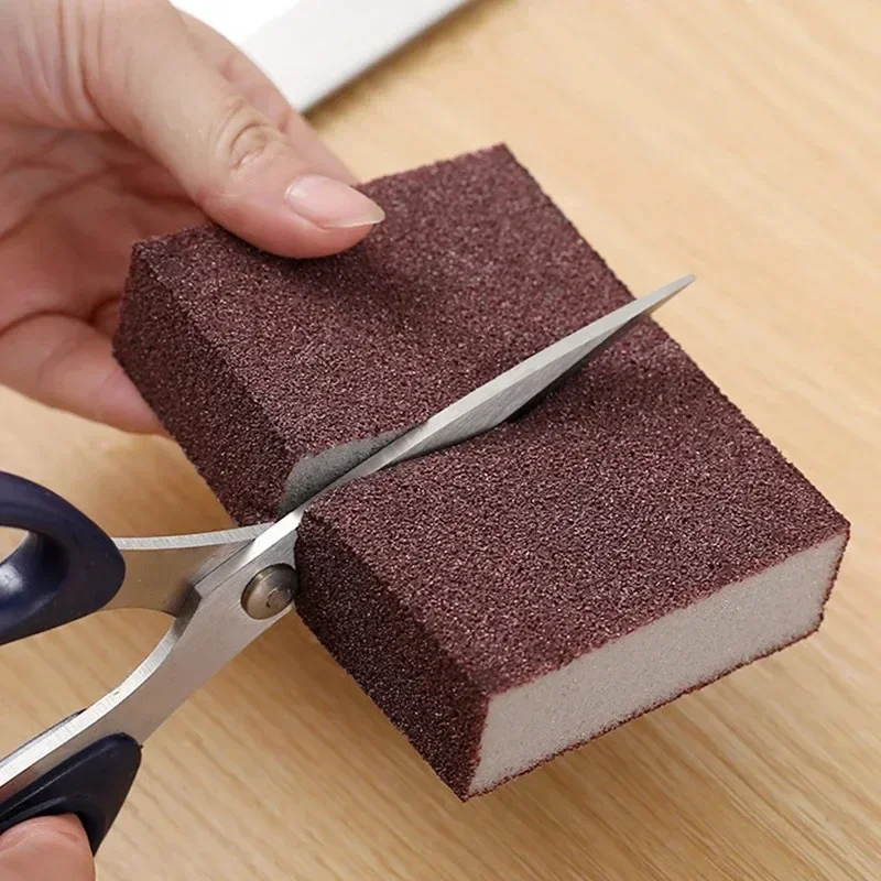 5/10pcs Nano Sponge Magic Erasers Carborundum Removing Rust Cleaning Sponge Brush Kitchen Pot Dish Rust Removal Emery Clean Rub view 3