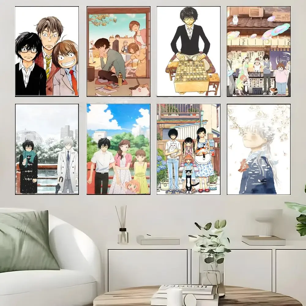 Iyashikei M-March Comes In Like A Lion Poster Crease Free Waterproof Durable All Space Wall Decor