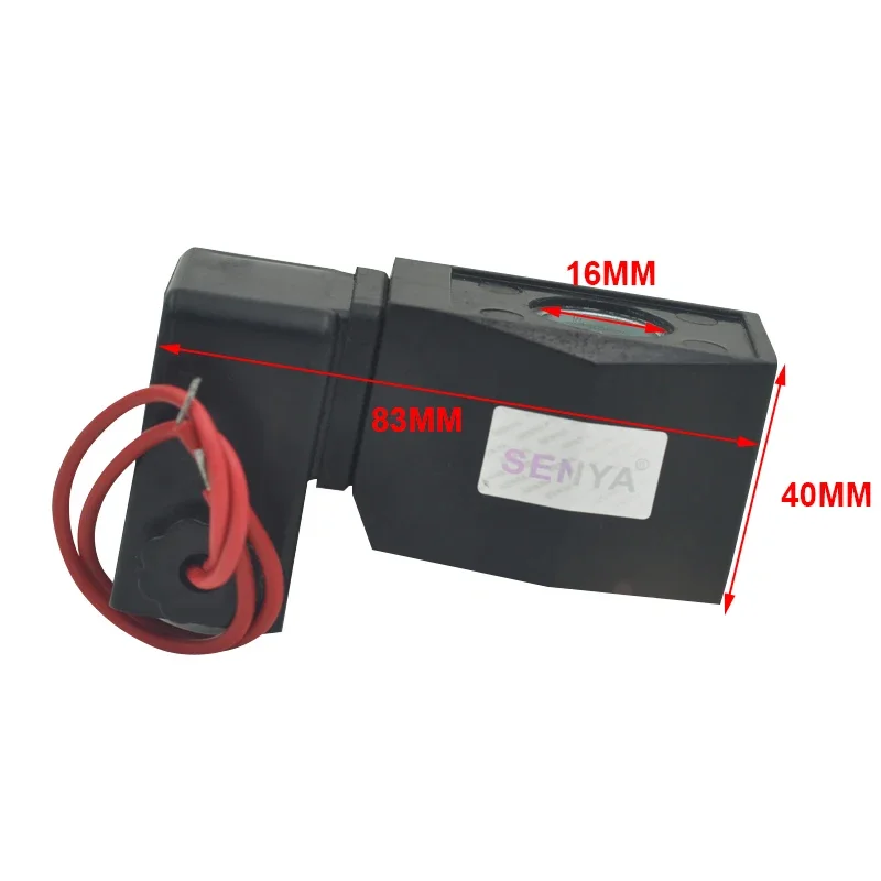 SENYA CKD AB410 AB510 Energy-saving Plastic Encapsulated Solenoid Valve Coil Waterproof and Non-heating Inner Diameter 16mm