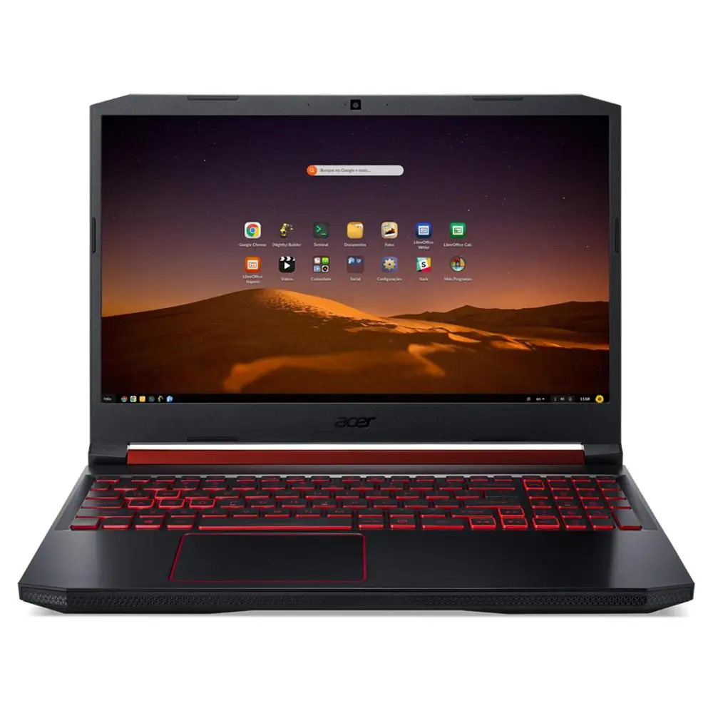 Note Gamer ACER 15,6 AN515-43-R9K7 AMD R5 8GB 1TB 256GB SSD