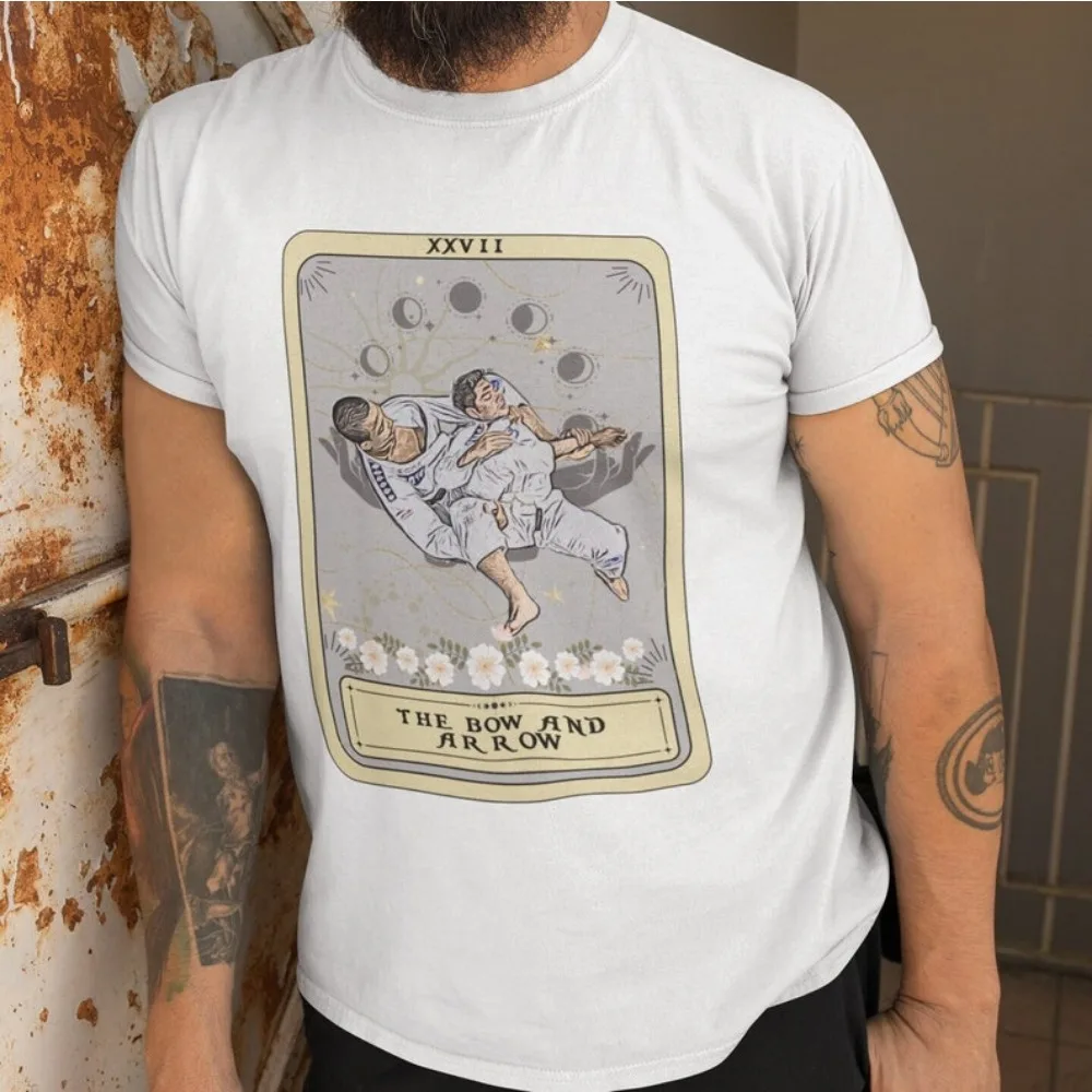 Camiseta brasileña de Jiu Jitsu, camiseta de estrangulación, camiseta de MMA BJJ, camiseta de regalo de Jiu Jitsu brasileño, camiseta de amante de BJJ, ropa de cartas de Tarot