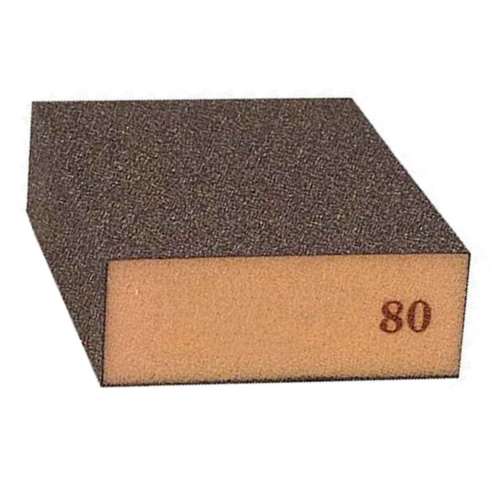 1 Pcs Sanding Sponge  Blocks Grit 36-220 Wall Grinding Sponge  Sand Block Sandpaper Polished  Sanding Disc For Metal  Polishing