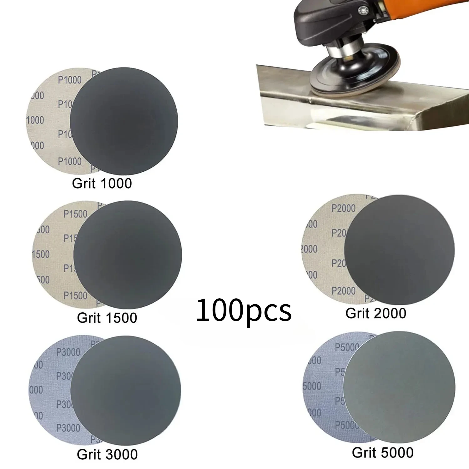 100-discos-de-lijado-humedo-seco-de-5-pulgadas-con-velcro-kit-de-pulido-fino-para-madera-y-metal-5-granos-diferentes-de-papel-de-lija