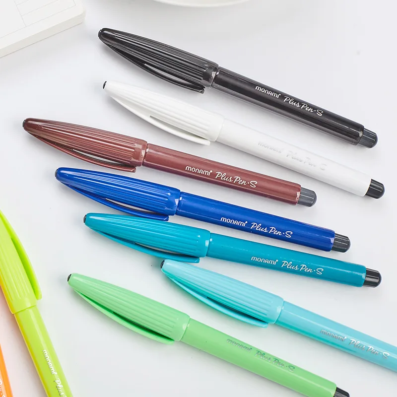 1 Pc Water-based Pen Black Gender-neutral Student Watercolor Pen Set Korean Stationery  Art Supplies