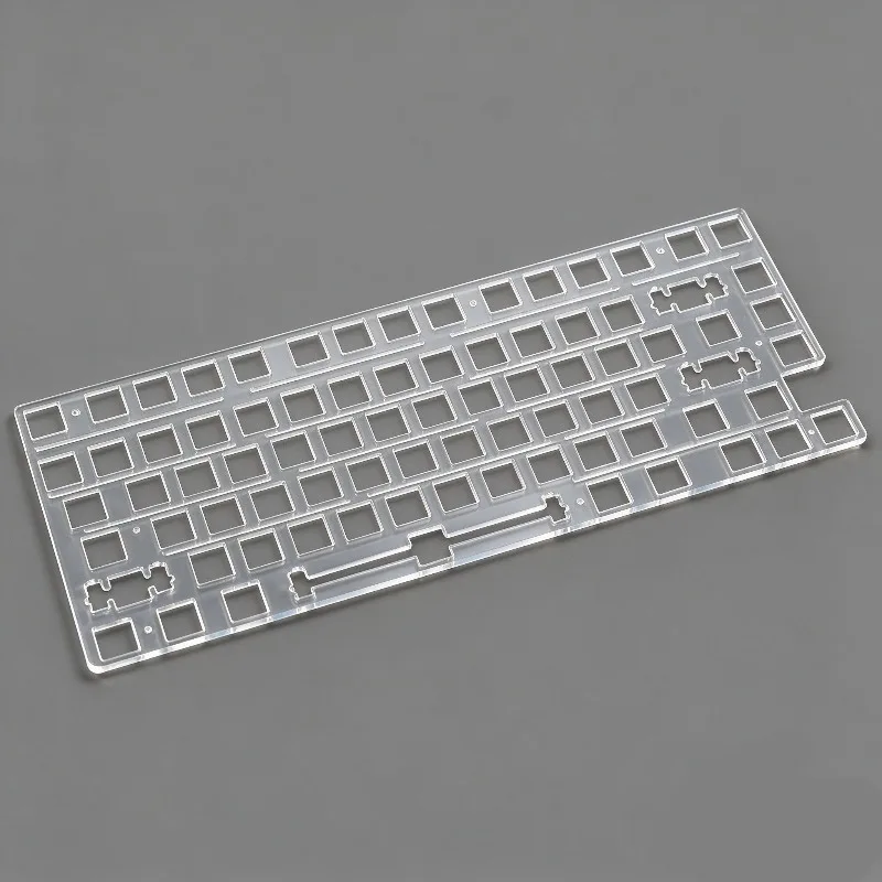 Weikav Nut75 Keyboard Positioning Plate Customized PP PC POM FR4 Universal Positioning Board for Mechanical Keyboard Accessories