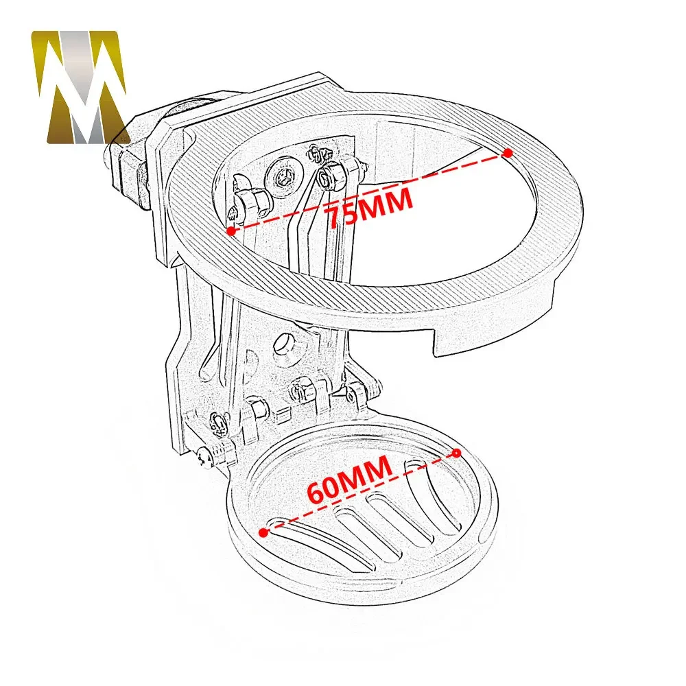 Motorcycle For Honda Cross Cub CC110 CC 110 CC50 Folding Beverage Pad Drink Cup Bottle Stand Holder CC 110 Accessories