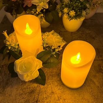 Moving Wick LED Flameless Candle SEO Tags: 3