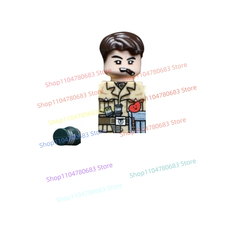 MOC العسكرية الجديدة اللبنات دمية مكافحة الحرب اليابانية الحرب العالمية الثانية شمال أفريقيا معركة فسيفساء اللعب هدية الحلي جمع