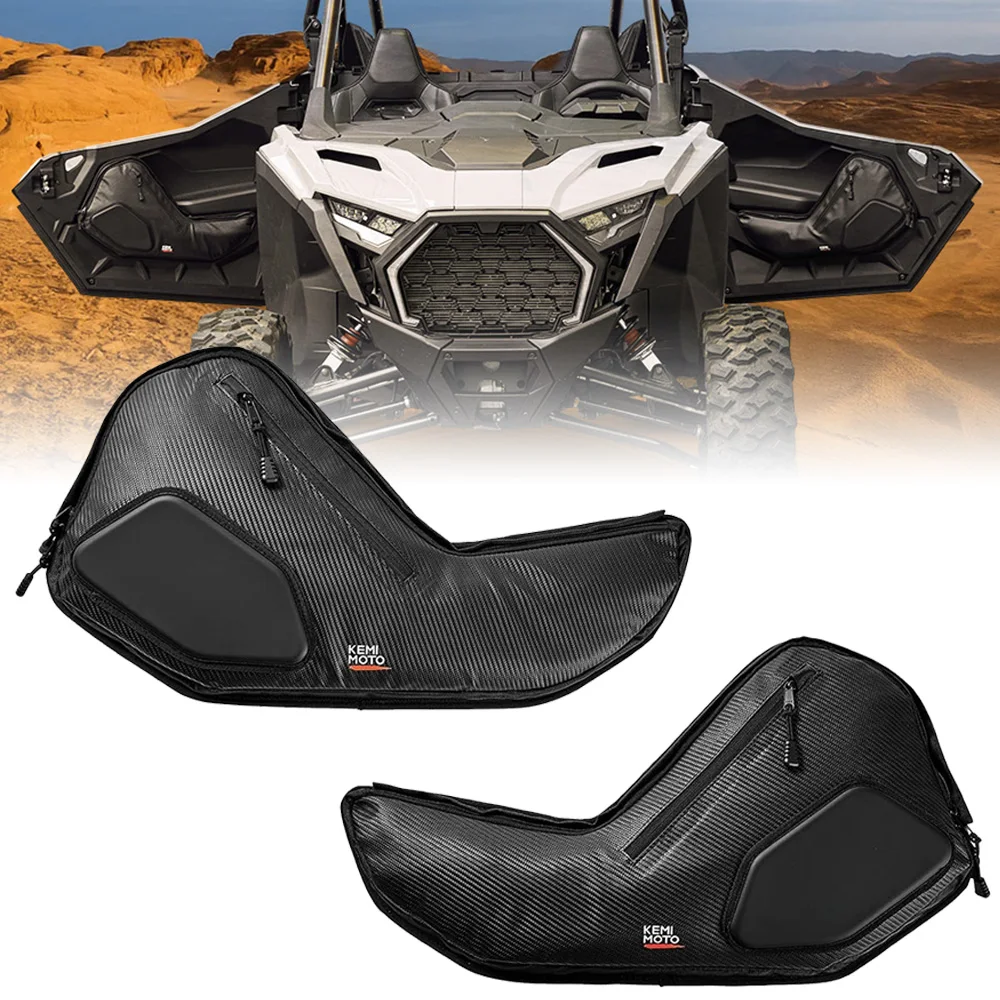 

Сумки для хранения передних дверей RZR UTV с наколенниками # 2890387 Совместим с Polaris RZR PRO XP/PRO XP 4/PRO R/R 4 RZR PRO S/S 4 2025