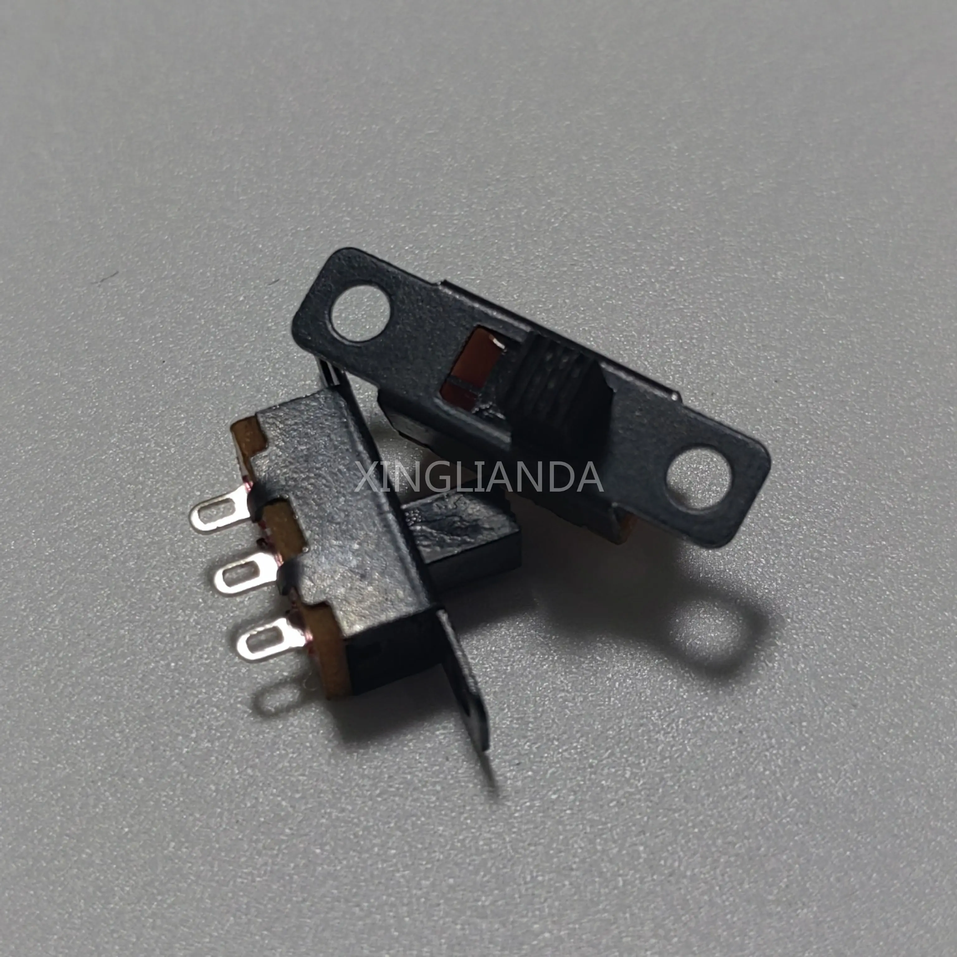 100PCS SS12F15 SS-12F15 on-off Toggle Switch 3PIN 1P2T Slide Switch Handle Length 4mm