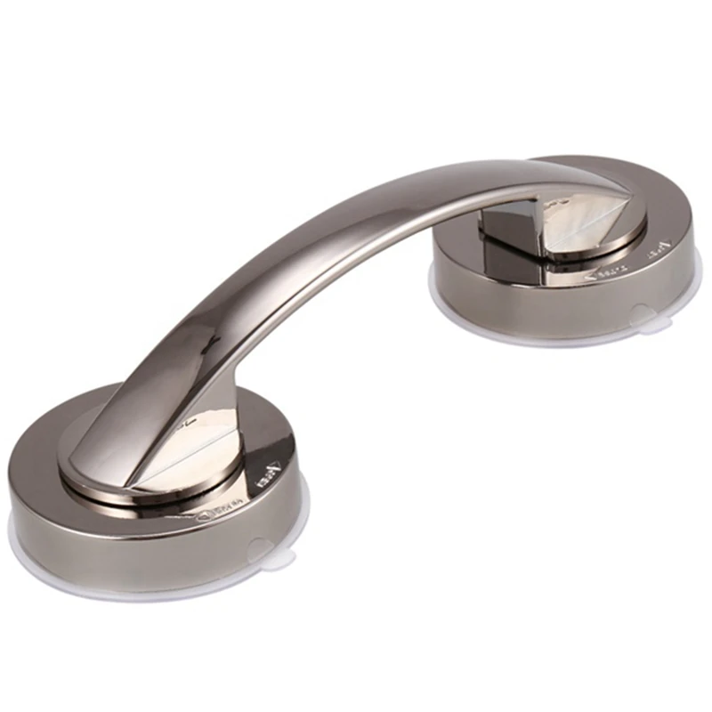 Vacuum Sucker Suction Cup Handrail Bathroom Super Grip Safety Grab Bar Handle for Glass Door Bathroom Elder