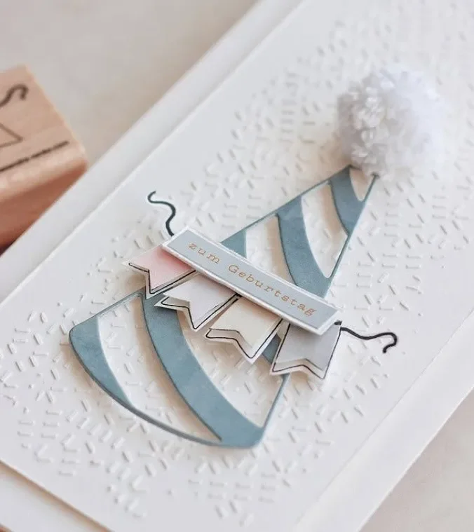 

New Craft metal cutting dies cut die mold Celebration hat Scrapbook paper craft knife mold blade punch stencils dies