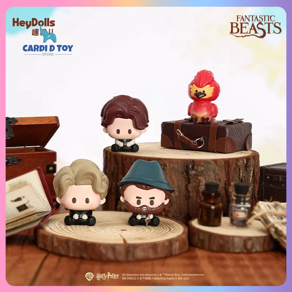 

Новая поставка, фантастические звери, загадочная коробка, аниме-фигурка Дамблдора, подарок, настоящие фантастические звери, новый чемодан, мини-сумки для слепых