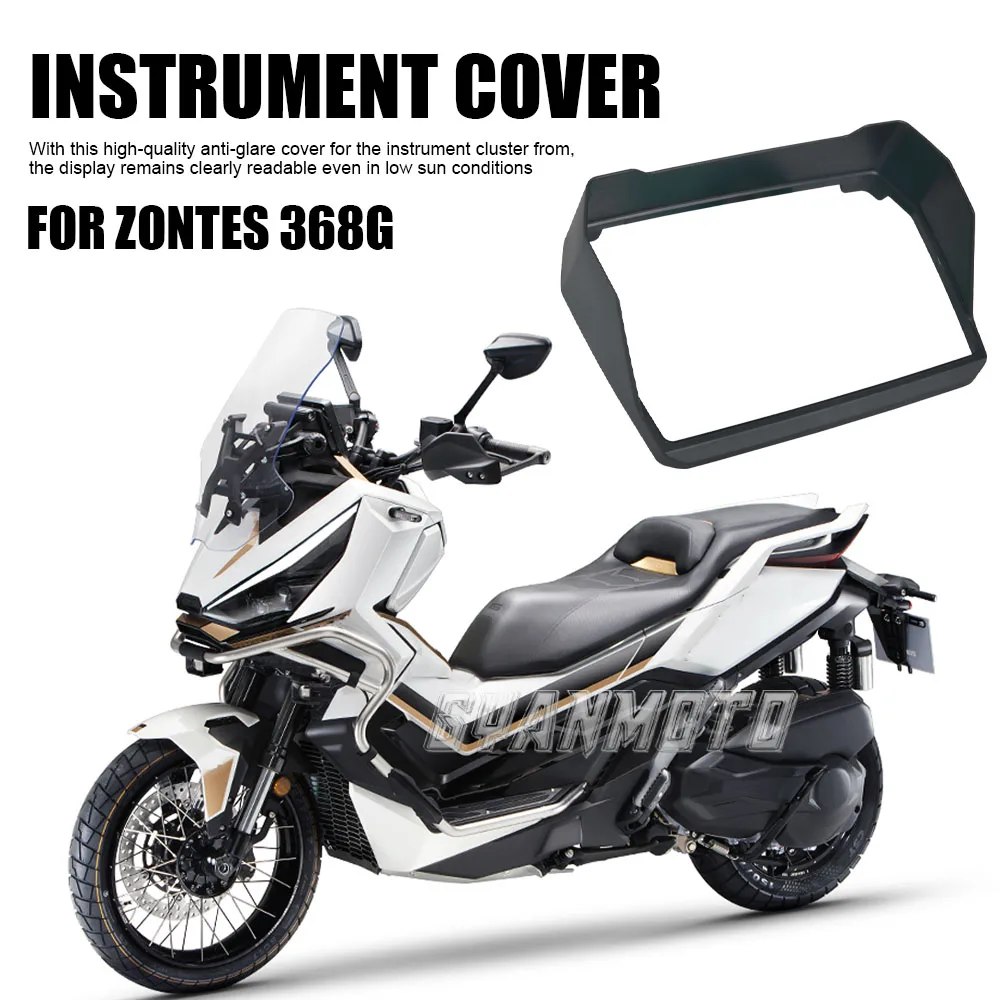 

Motorcycle Accessories Sun Visor Cover Instrument Screen Sunshade Guard Protection Dashboard For ZONTES 368G G368 368 G 2024