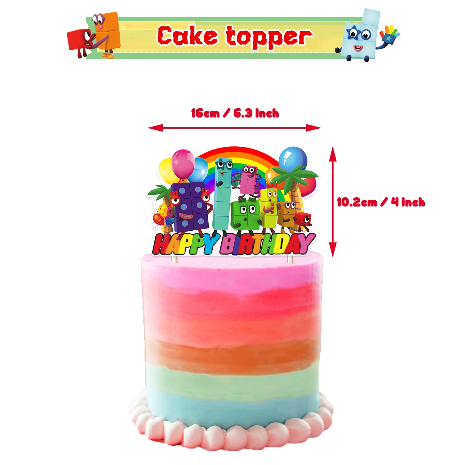 Nummerierte Teller, Becher, Ballons, Tischdecke, Tortendekoration, Fotohintergrund, Kindergeburtstags-Partydekoration, Babyparty-Zubehör – Detail 9