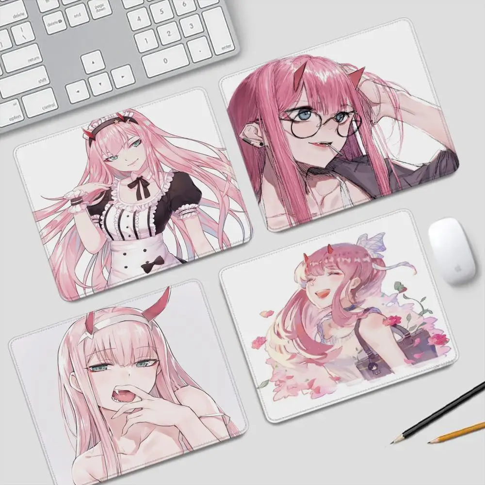 Darling In The FranXX 02 Mouse Pad Offices Accessories Gaming Small Mousepad Desk Mat Office Rug Gamer Mats Anime Gadgets Comput