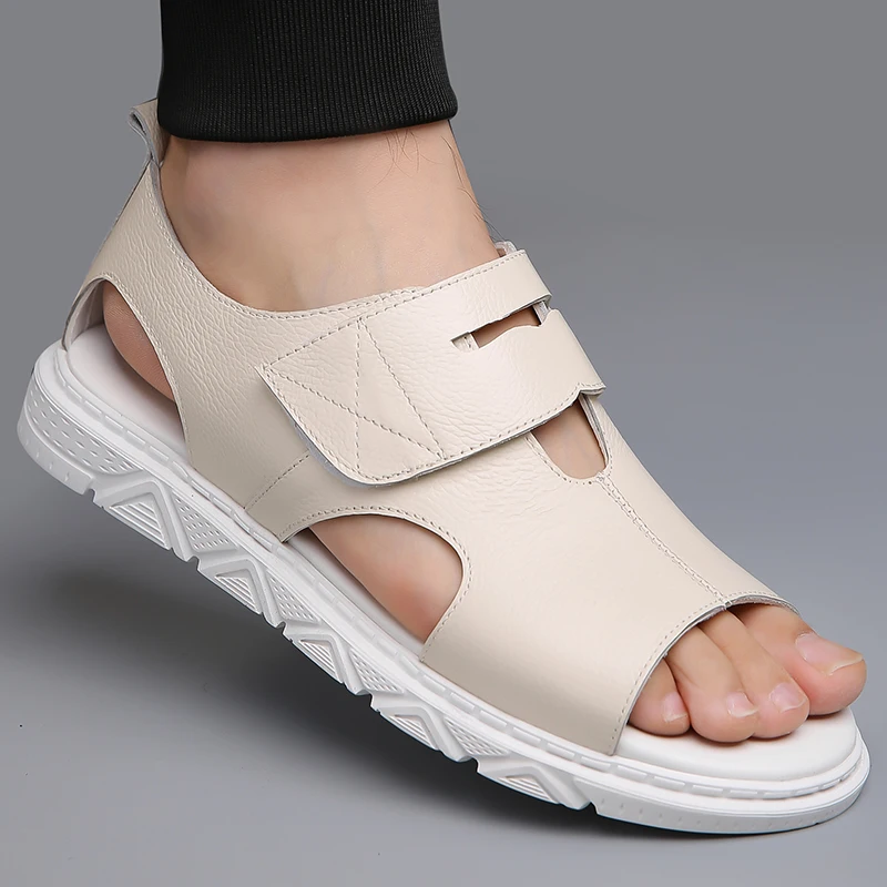 

New summer sandals Comfortable classic style design Leisure street walking Adult comfortable quality shoes Business and Daily