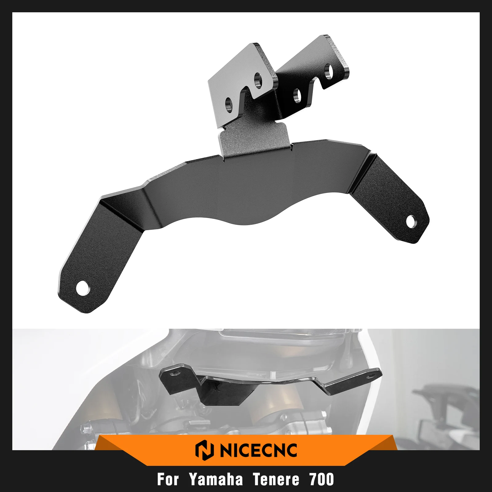 

For 2022 Yamaha Tenere 700 WR Auxiliary Lights Bracket Fog Lamp Spotlights Brackets for Yamaha Tenere 700/Rally 2019/2020-2024