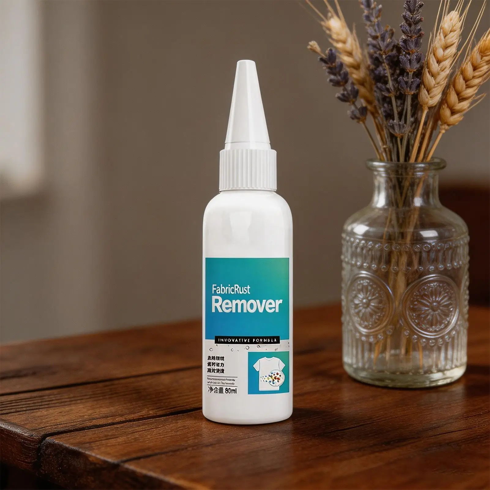 Fabric rust remover 80ml Instant Dissolved Eraser Scrubber Fabric Clothes Rust Stain Remover for Home House Coat Laundry
