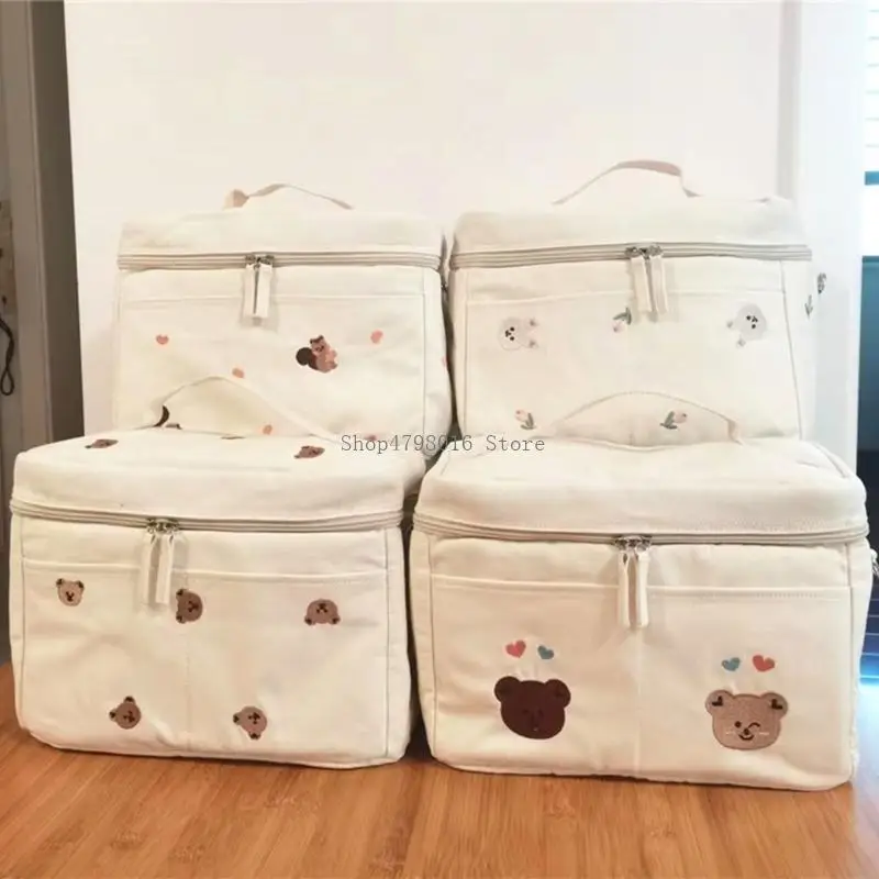 Stroller Bag Feeding Bottle Warm Bag Large Capacity Portable Mommy Bag