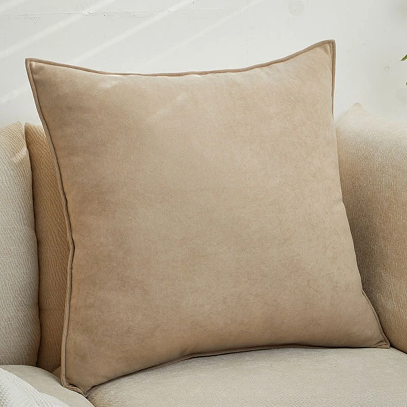 45X45/60X60CM Large Size Throw Pillow Cover Nordic Simple Colorful Waist Cushion Cover Decor Home Decorative Pillowcase