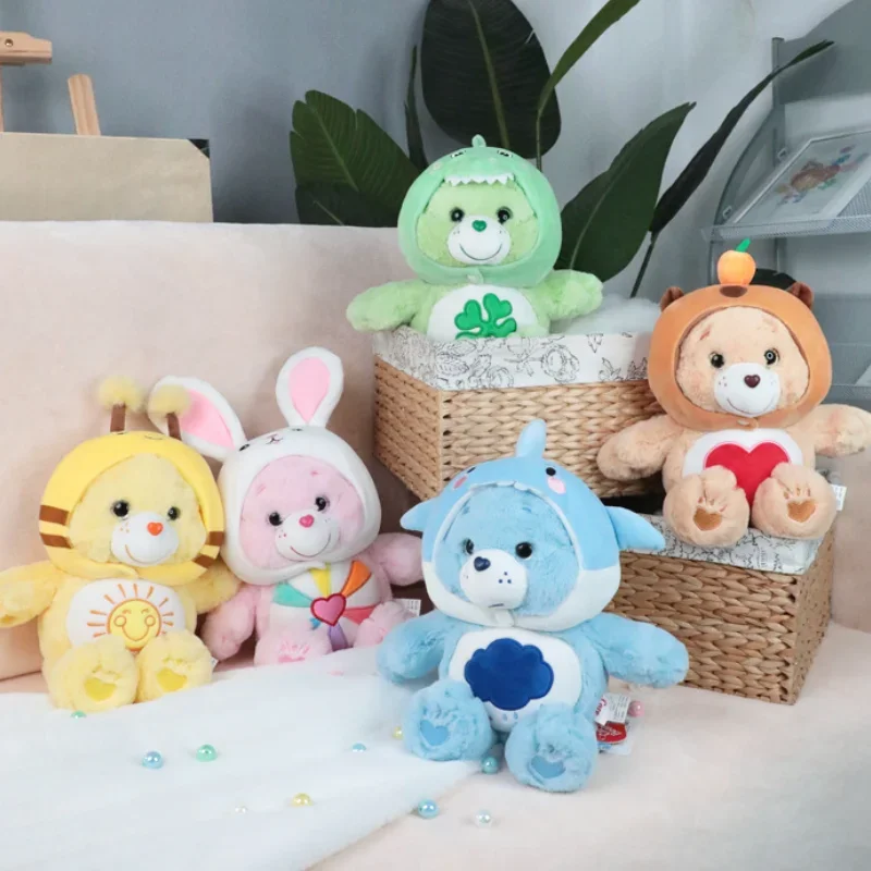 

New Care Bears Cartoon Doll Anime Kawaii Animal Dress up Trendy New Companion Doll Birthday Gift Children Girls Surprise INS