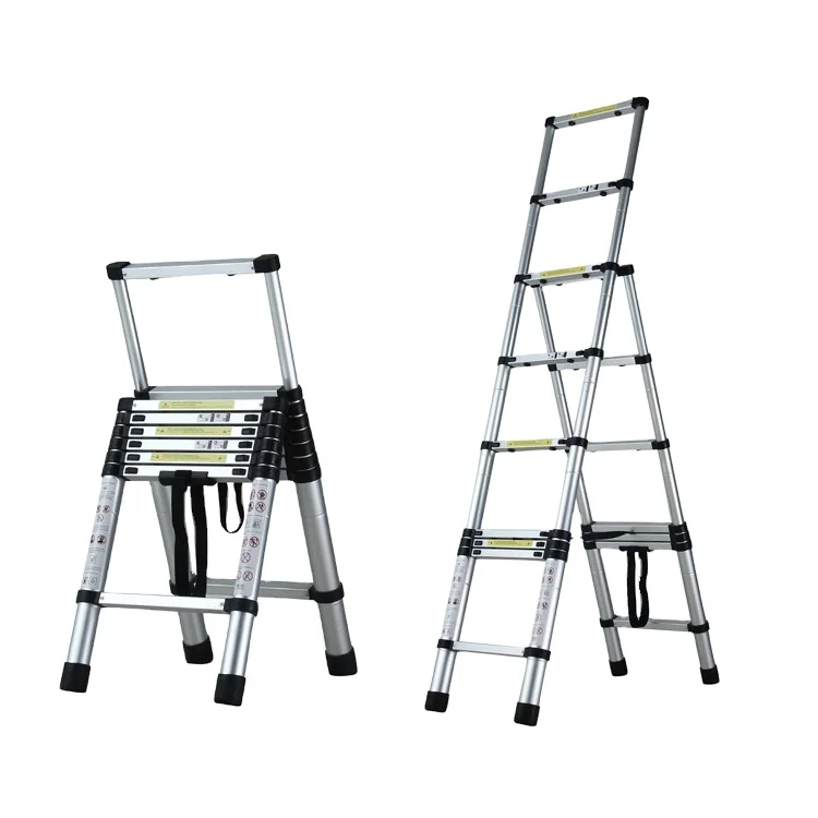 Multi Purpose Ladder Universal Painting Cleaning Work Step Ladder With Platform And folding