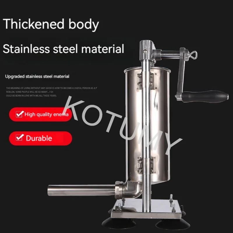 Commercial Manual Sausage Stuffer Three-Dimensional Sausage Making Machine Stainless Steel Sausage Machine Sausage Making