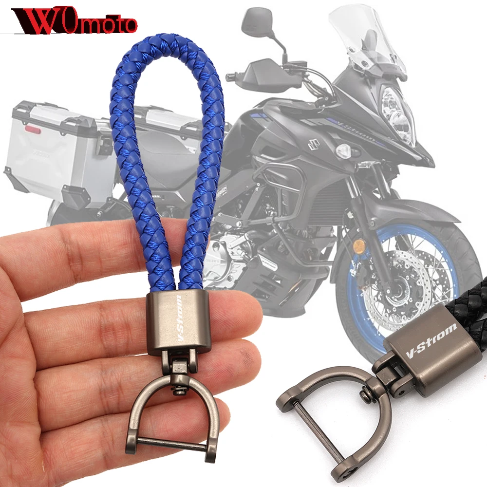 New For Suzuki Vstrom 650 1000 1050 XT V-Strom 650XT 1050XT 800DE DL650 800 DE Keyring Keychain Key Holder Landyard Accessories