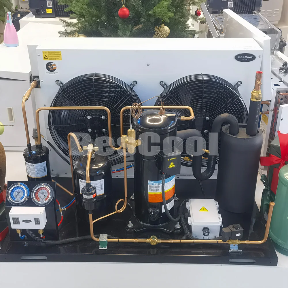 

Hot Sale 10ph-15ph Invotech Compressor Scroll Condensing Unit Heat Pumps for Cold Room Condenser Unit