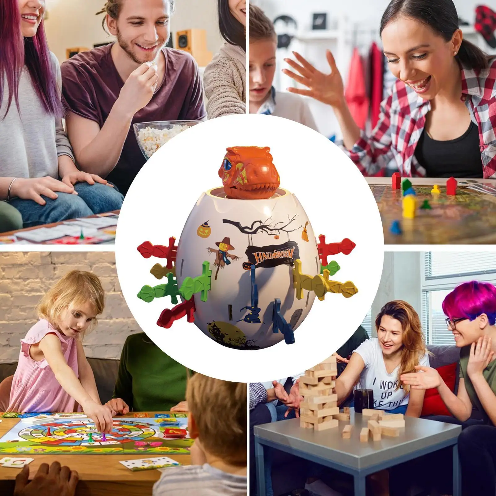 Funny Pranks With 24 Cutter Interactive Joke Toys Animal Barrel Hilarious Gag Games For Family Kids Girls Boys Adults Party