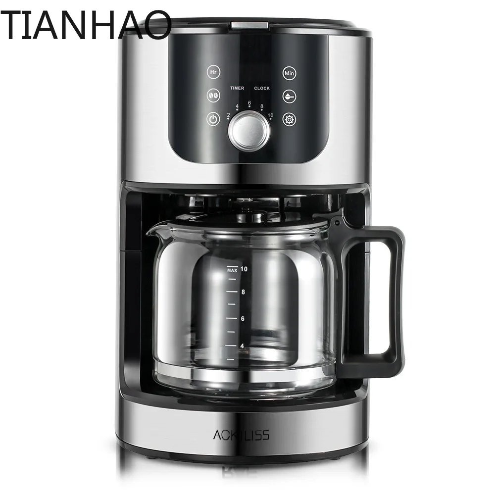 Automatic Drip Coffee Maker with Thermal Carafe Grinder and Brew Function for Home Use for Keurig for Nespresso for Breville