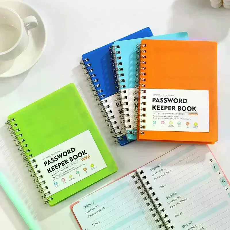 Password Keeper Book Internet Login Notebook With Alphabetical Tabs Password Management Software License Account Organizer A6